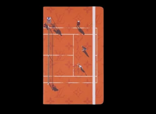Louis Vuitton Monogram Heritage Jane Notebook MM Orange