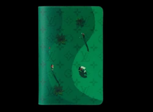 Louis Vuitton Monogram Heritage Emily Notebook Cover Green