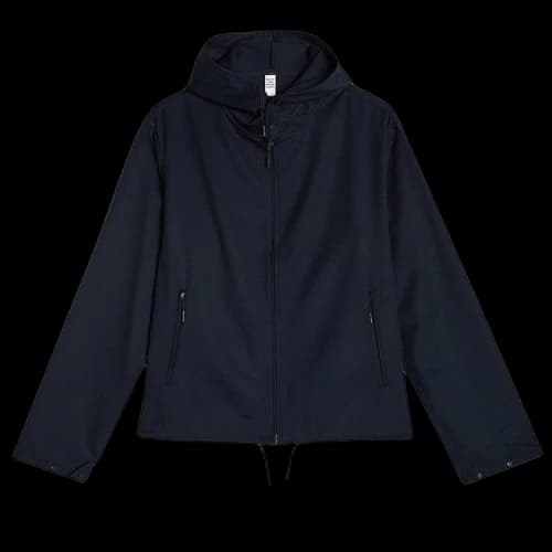 Y-3 Classic Refined Wool Stretch Hooded Windbreaker 'Legend Ink'