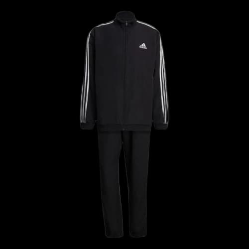 adidas Aeroready Essentials Regular-Fit 3-Stripes Track Suit Asia Sizing 'Black'