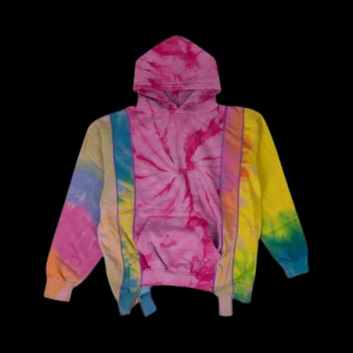 Needles Tie Dye Hooded Sweatshirt 'Pink'