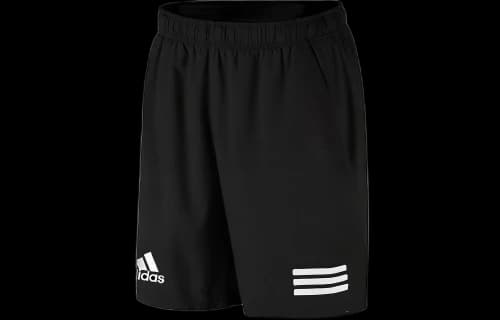 adidas MENS Club 3-stripes Tennis Short Black