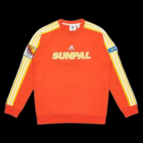 Palace x adidas Sunpal Crewneck 'Bright Orange'