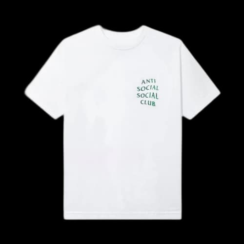 Anti Social Social Club Glitch Tee 'White'