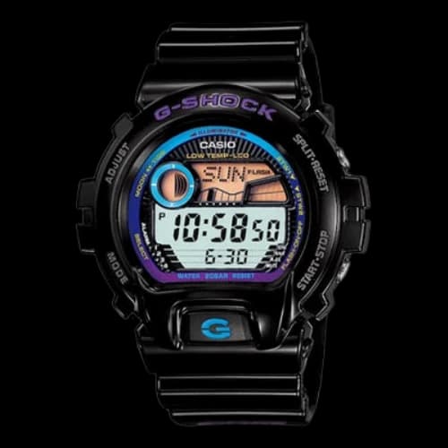 CASIO G-Shock Digital 'Black Purple'