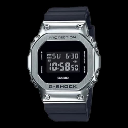 CASIO G-Shock Square 'Silver Black'