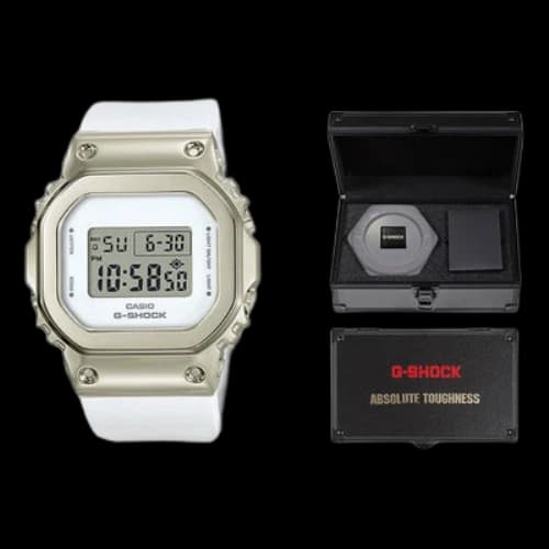 CASIO G-Shock Digital 'White gold'