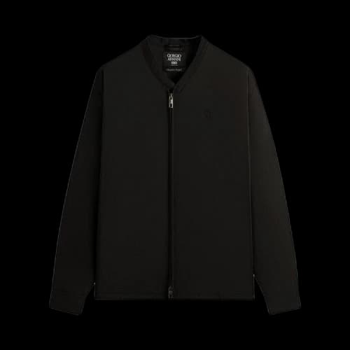 Kith x Giorgio Armani Zip Shirt Black