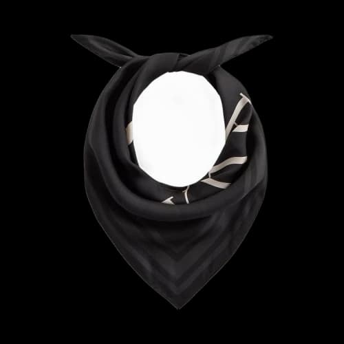 Kith x Giorgio Armani Logo Bandana Black