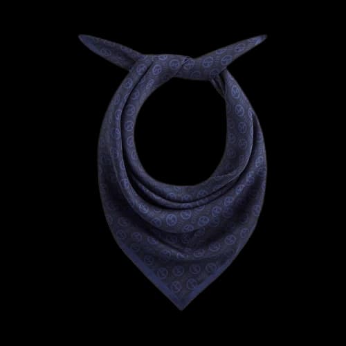 Kith x Giorgio Armani Monogram Bandana Nocturnal