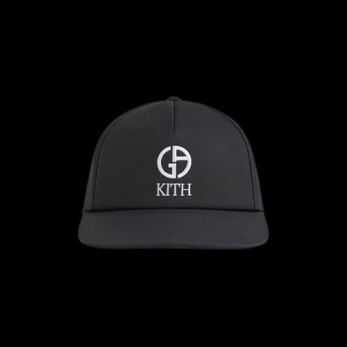 Kith x Giorgio Armani Pinch Crown Hat Black