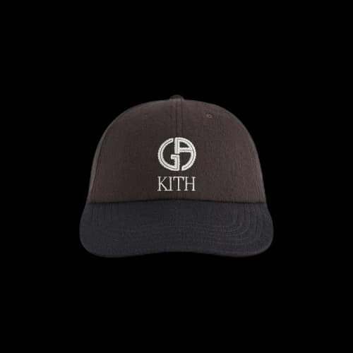 Kith x Giorgio Armani Two Tone Baseball Cap Hickory