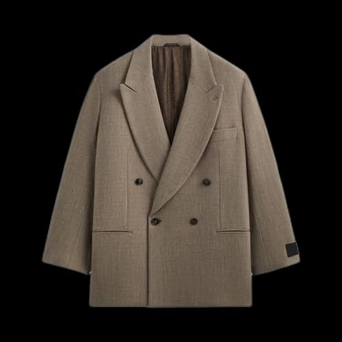 Kith x Giorgio Armani Virgin Wool Double Breasted Jacket Silo