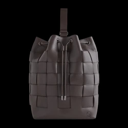 Kith x Giorgio Armani Leather Woven Rucksack Kindling