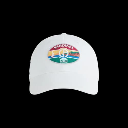 Kith x Giorgio Armani Sardinia Classic Cap 'White'