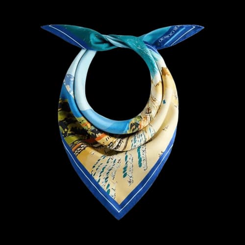 Kith Giorgio Armani & Forte Dei Marmi Printed Silk Bandana 'Multi'