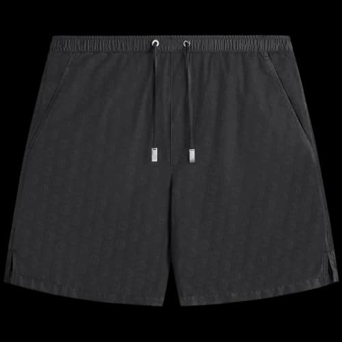 Kith x Giorgio Armani Jacquard Collins Swim Short 'Black'