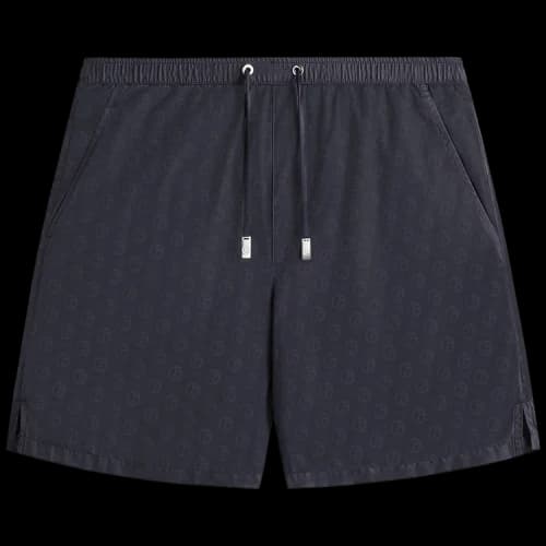Kith x Giorgio Armani Jacquard Collins Swim Short 'Ink'