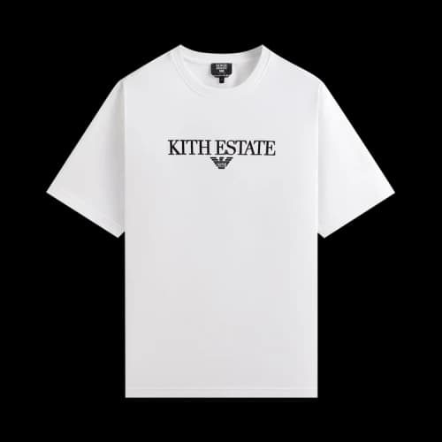 Kith x Giorgio Armani Estate Tee 'White'