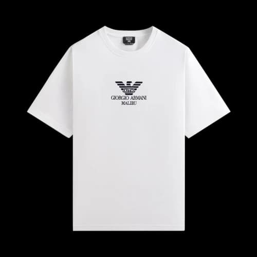 Kith x Giorgio Armani Malibu Tee 'White'
