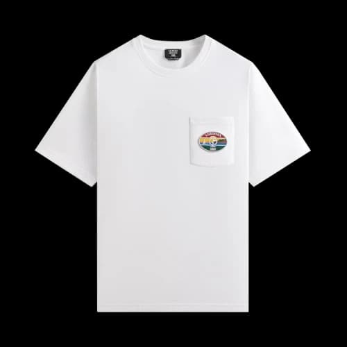 Kith x Giorgio Armani Sardinia Pocket Tee 'White'
