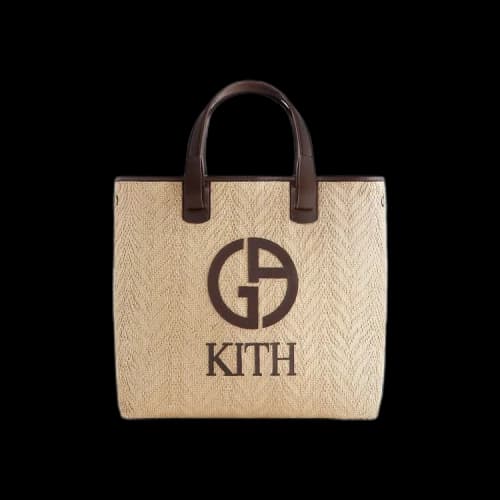 Kith x Giorgio Armani Raffia Tote 'Natural Raffia'