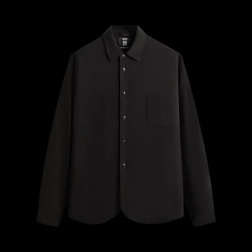 Kith Giorgio Armani & &Kin Milano Crepe Entrepreneur Shirt 'Black'