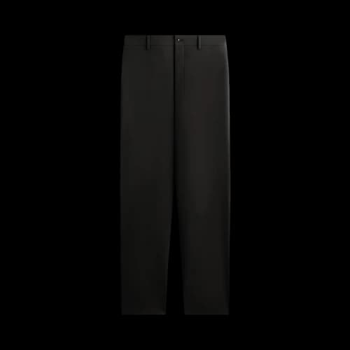 Kith Giorgio Armani & &Kin Milano Crepe Flat Front Trouser 'Black'