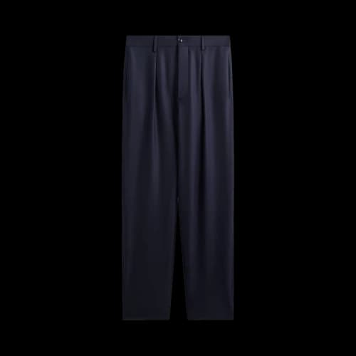 Kith &Kin x Giorgio Armani Flat Front Trouser 'Blue / Navy'