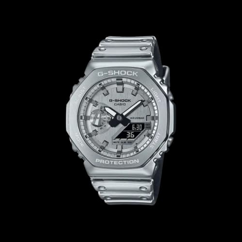 G-SHOCK by Casio 2100 Series Watch 'Silver'