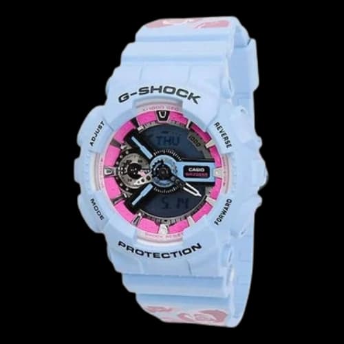 CASIO G-Shock Analog-Digital 'Light Blue'