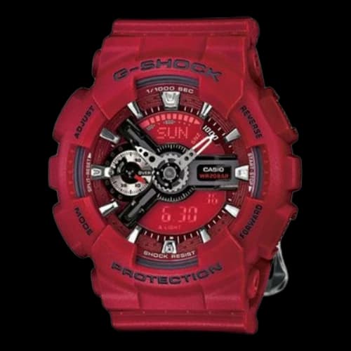 CASIO G-Shock Analog-Digital 'Red'