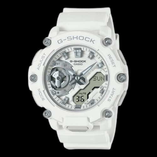 CASIO G-Shock Analog-Digital 'White'