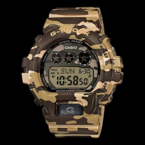 CASIO G-Shock Digital 'Camouflage Brown'