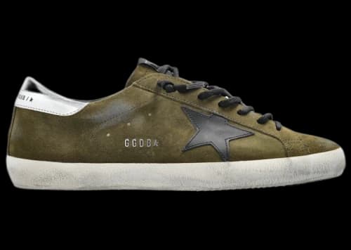 Golden Goose Super-Star Dark Green