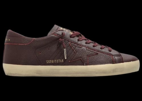 Golden Goose Super-Star Distressed Dark Brown