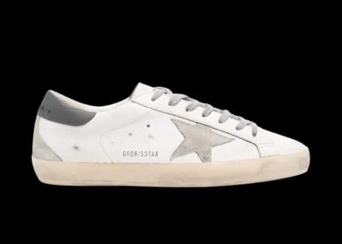 Golden Goose Super-Star White Grey