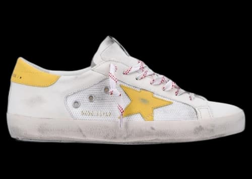 Golden Goose Super Star White Yellow