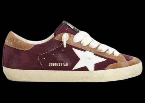 Golden Goose Super-Star Bordeaux Brown