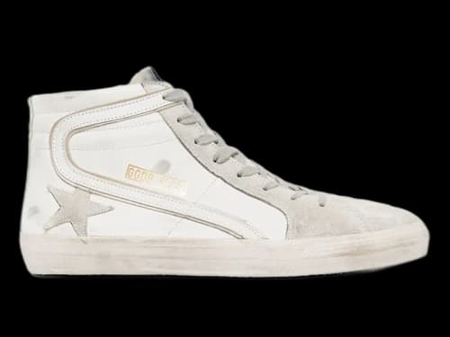 Golden Goose Slide White White