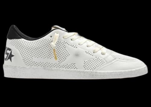 Golden Goose Ball Star White Black