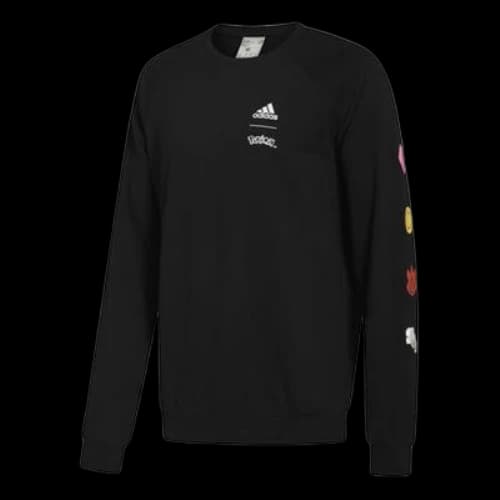 adidas x POKEMON Crossover Printing Sports Training Pullover Black