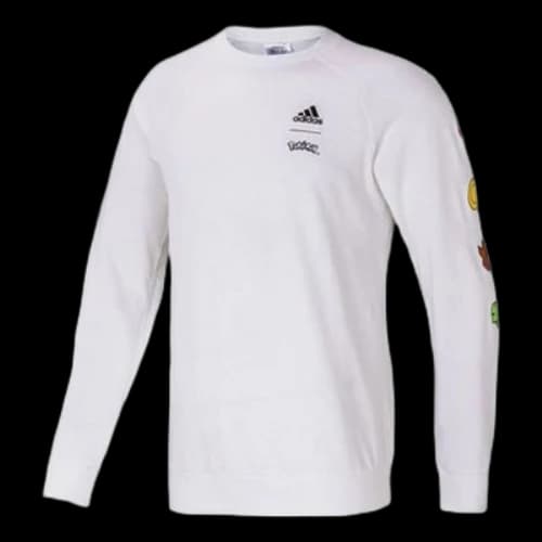 adidas x POKEMON Crossover Printing Sports Training Pullover White