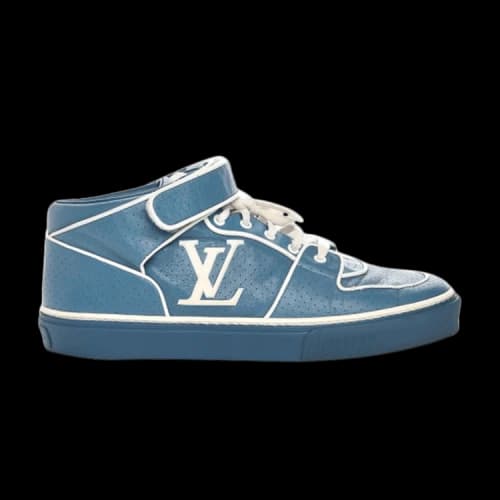 Louis Vuitton Acapulco Calfskin Perforated 'Uptown Blue'