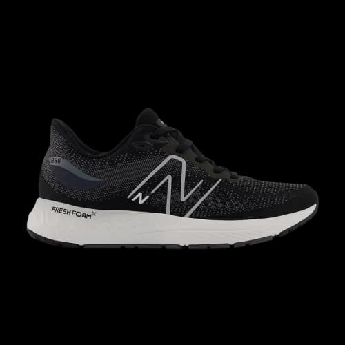 New Balance Fresh Foam X 880v12 Big Kid X-Wide 'Black Ocean Grey'
