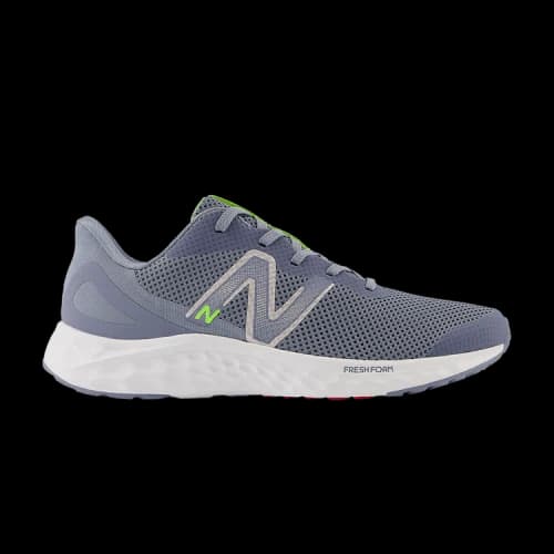 New Balance Fresh Foam Arishi v4 Big Kid Wide 'Arctic Grey Pixel Green'