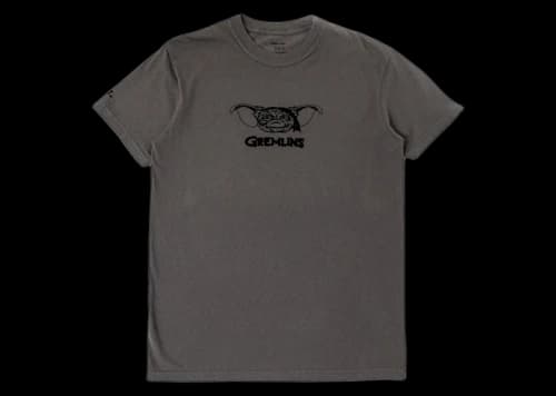 BAIT x Gremlins Flocked Tee Gray