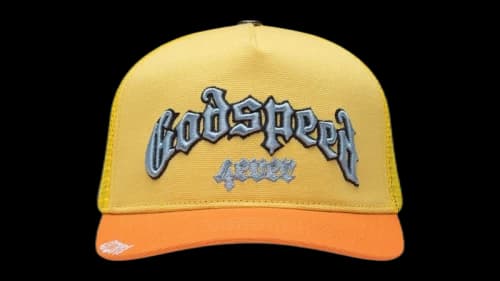 Godspeed Forever Trucker Hat Yellow/Orange