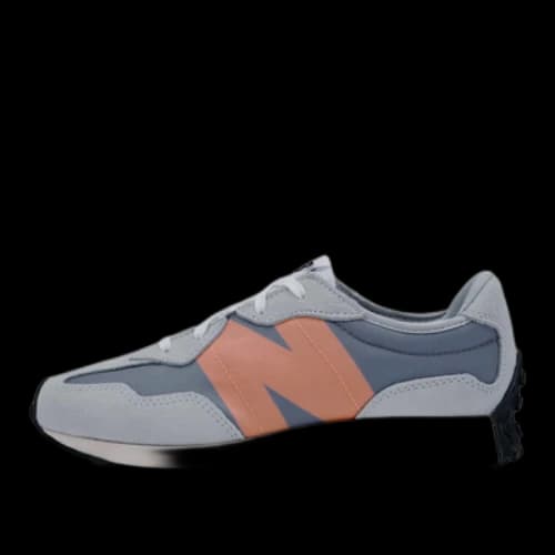 (GS) New Balance 327 Grey 'Grey Sky Pink'
