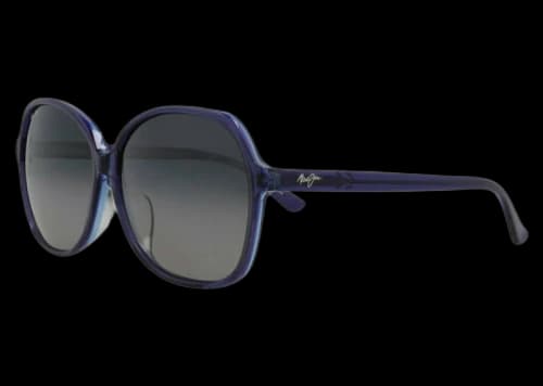 Maui Jim Round Sunglasses Blue/Blue/Grey (GS795N-08D)